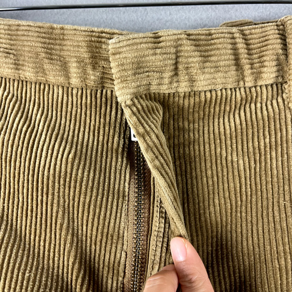 Brooks Brothers Clark Fit Corduroy Pants Mens 38x32 (36x30) Tan Classic - Picture 4 of 15